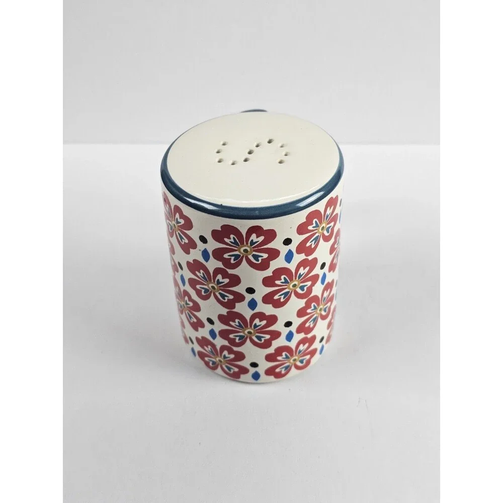 Pioneer Woman Floral Ceramic Salt Shaker With Handle
